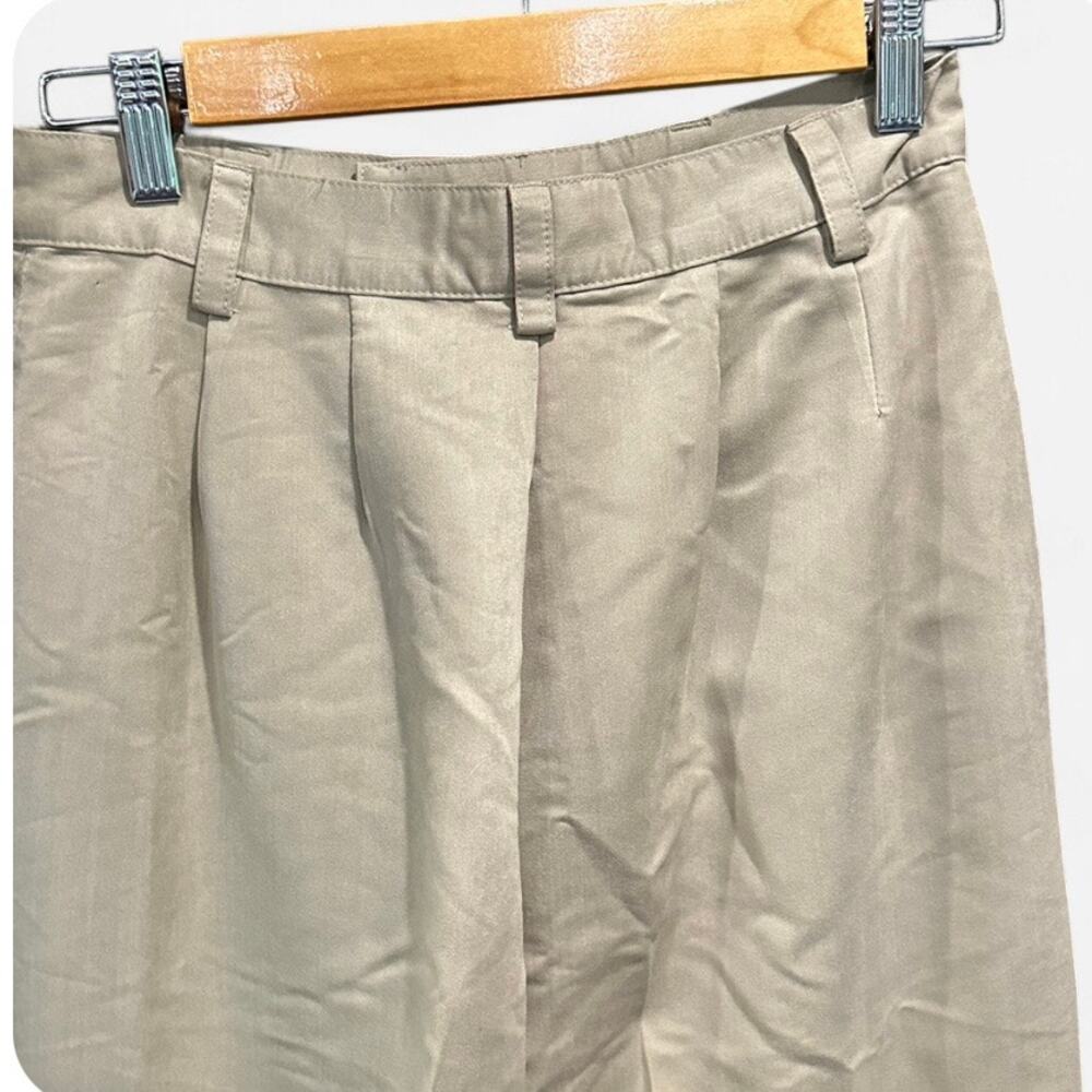 Vintage Y2K GAP Pleated Wide Leg Trousers High Rise Minimalist Quiet Luxury 6 - Picture 6 of 9